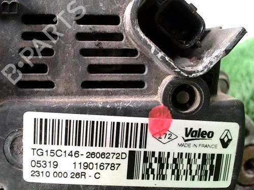 Used Alternator Alternator RENAULT KANGOO Express (FW0/1_) 1.5 dCi 90 (FW0G, FW05, FW08, FW11) (90 hp) 20873868 20873868