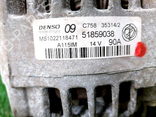Used Alternator Alternator FIAT 500 (312_) 1.2 (312AXA1A) (69 hp) 33969643 33969643