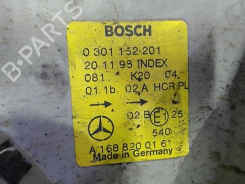 Left headlight MERCEDES-BENZ A-CLASS (W168) A 170 CDI (168.008) | BP20877449C28 