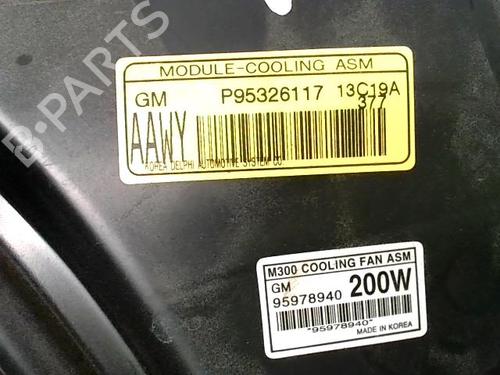 Radiator fan CHEVROLET SPARK (M300) 1.2 | BP29880045M35