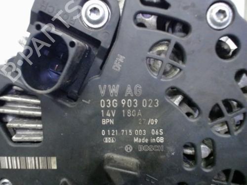 Used Alternator Alternator VW PASSAT B6 Variant (3C5) 2.0 TDI 16V (140 hp) 22696477 22696477