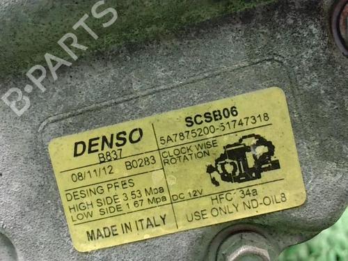 Used AC compressor AC compressor FIAT 500 (312_) 1.2 (312AXA1A) (69 hp) 22089110 22089110