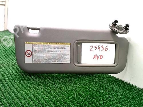 Used Right sun visor Right sun visor TOYOTA YARIS (_P9_) 1.4 D-4D (NLP90_, NLP90R) (90 hp) 30500067 30500067