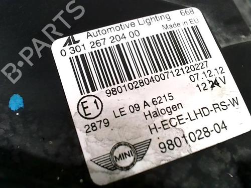 Used Right headlight Right headlight MINI MINI COUNTRYMAN (R60) Cooper D ALL4 (112 hp) 21815060 21815060