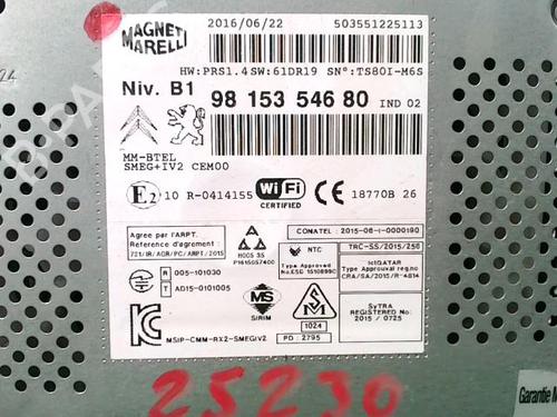 Radio CITROËN C3 II (SC_) 1.6 BlueHDi 100 | BP29817052E6 