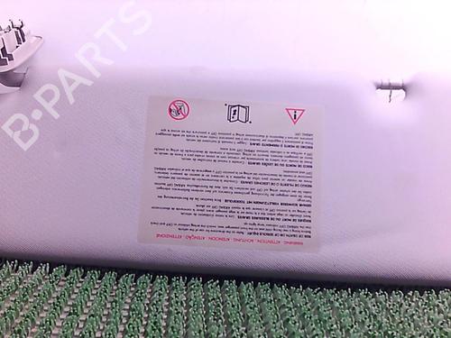 Used Right sun visor Right sun visor PEUGEOT 308 SW I (4E_, 4H_) 1.6 HDi (90 hp) 22076223 22076223