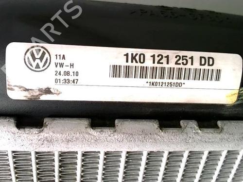 Used Water radiator VW GOLF VI (5K1) 1.6 TDI (105 hp) 22091184