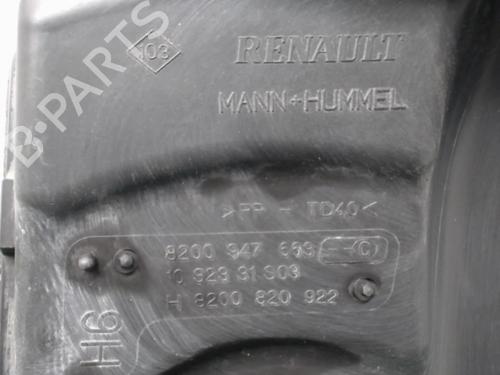 Used Air filter box Air filter box RENAULT MEGANE III Hatchback (BZ0/1_, B3_) 1.5 dCi (BZ0C) (90 hp) 22077925 22077925