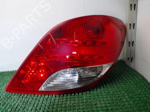 Used Right taillight PEUGEOT 207 (WA_, WC_) 1.6 HDi (92 hp) 20877674