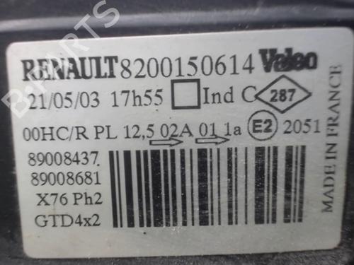Left headlight RENAULT KANGOO (KC0/1_) 1.5 dCi (KC07) | BP22081382C28 