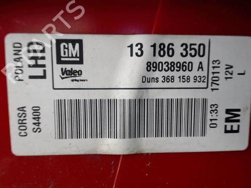Left taillight OPEL CORSA D (S07) 1.0 (L08, L68) | BP20875388C34 