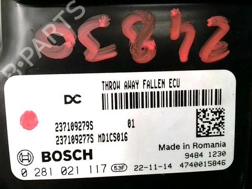 Módulo eletrónico RENAULT CLIO V (B7_) 1.0 SCe 65 (B7MG) | BP29936630M83 