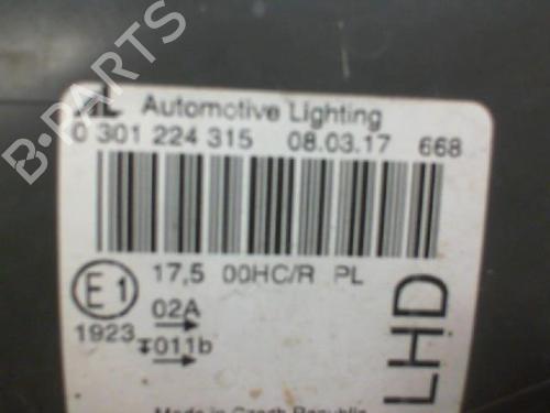 Left headlight FORD FIESTA V (JH_, JD_) 1.4 TDCi | BP27707356C28 