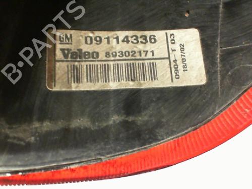 Left taillight OPEL CORSA C (X01) 1.0 (F08, F68) | BP21850726C34 