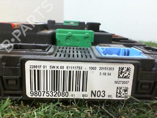Fuse box PEUGEOT 208 I (CA_, CC_) 1.2 VTI 82 | BP27268744E1 