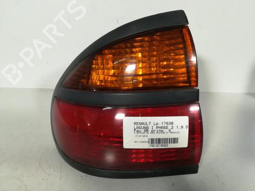 Used Left taillight RENAULT LAGUNA I (B56_, 556_) 1.9 dCi (B56W) (107 hp) 21851113