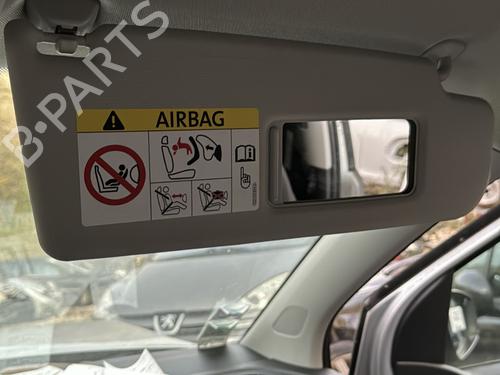 Used Right sun visor VW POLO V (6R1, 6C1) 1.4 TDI (75 hp) 21597013