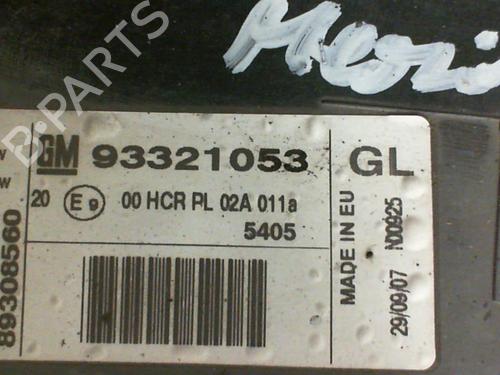 Right headlight OPEL MERIVA A MPV (X03) 1.7 CDTI (E75) | BP21217942C29 