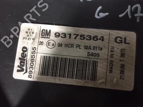 Left headlight OPEL MERIVA A MPV (X03) 1.7 CDTI (E75) | BP21850811C28 - Image 5