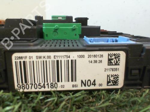 Fuse box PEUGEOT 308 II (LB_, LP_, LW_, LH_, L3_) 1.6 BlueHDi 120 | BP27346846E1 