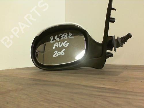 Used Left mirror PEUGEOT 206 Hatchback (2A/C) 1.4 i (75 hp) 30312068