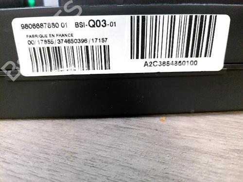 Used Fuse box Fuse box PEUGEOT 308 II (LB_, LP_, LW_, LH_, L3_) 1.2 THP 110 (110 hp) 33739530 33739530