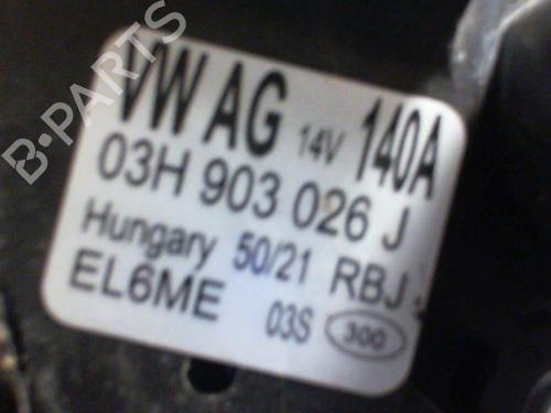 Used Alternator Alternator VW TRANSPORTER T6 Van (SGA, SGH, SHA, SHH) 2.0 TDI 4motion (204 hp) 20879600 20879600