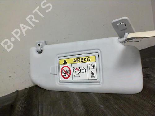 Used Right sun visor Right sun visor PEUGEOT 208 I (CA_, CC_) 1.2 VTI 82 (82 hp) 29614750 29614750