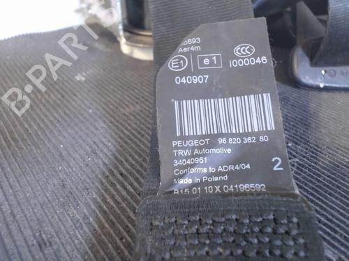 Rear left belt tensioner PEUGEOT 3008 I MPV (0U_) 1.6 HDi | BP22358497C89 