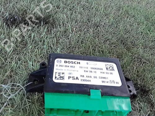 Used Electronic module PEUGEOT 208 I (CA_, CC_) 1.2 VTI 82 (82 hp) 27364135