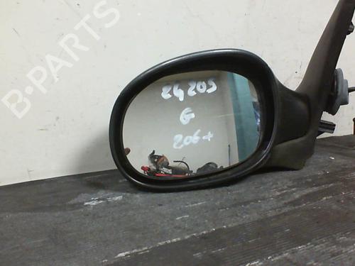 Used Left mirror PEUGEOT 206+ (2L_, 2M_) 1.4 i (2LKFWA, 2MKFWA) (75 hp) 25871094