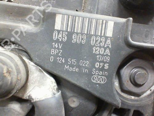 Alternator VW POLO (9N_, 9A_) 1.4 TDI | BP22709600M7 