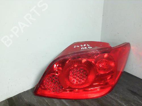 Right taillight PEUGEOT 307 (3A/C) 1.6 HDi | BP29618306C35 