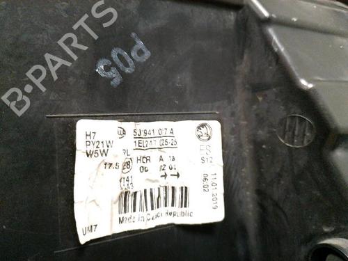 Left headlight SKODA FABIA II Combi (545) 1.4 TDI | BP21857418C28 - Image 3