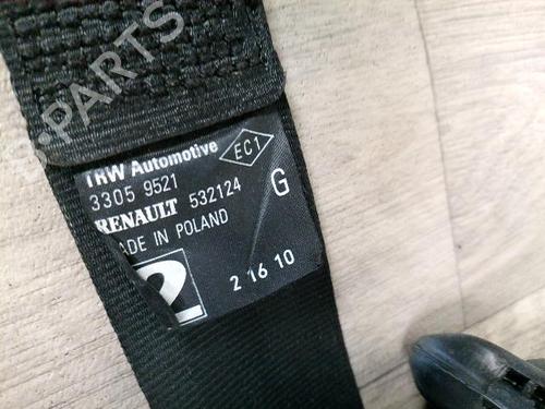 Rear right seatbelt RENAULT TWINGO II (CN0_) 1.5 dCi (CN0E) | BP33742284I28 - Image 4