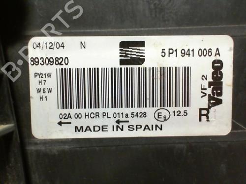 Used Right headlight Right headlight SEAT ALTEA (5P1) 1.9 TDI (105 hp) 25046380 25046380