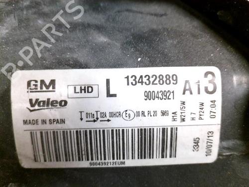 Left headlight OPEL CORSA D (S07) 1.2 (L08, L68) | BP31859922C28