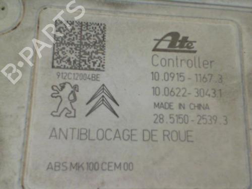 ABS pump CITROËN C3 II (SC_) 1.4 HDi 70 (SC8HZC, SC8HR0, SC8HP4) | BP27266541M43 
