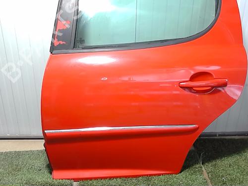 Used Left rear door PEUGEOT 207 (WA_, WC_) 1.6 HDi (90 hp) 28673174