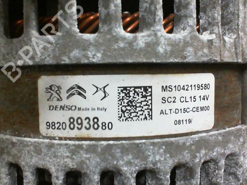 Alternator PEUGEOT 208 I (CA_, CC_) 1.5 BlueHDI 100 | BP21373514M7