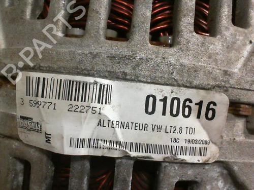 Generator VW LT 28-46 II Van (2DA, 2DD, 2DH) 2.8 TDI | BP21591892M7 