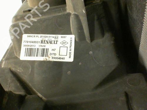 Used Right headlight Right headlight RENAULT LAGUNA II (BG0/1_) 1.9 dCi (BG08, BG0G) (120 hp) 21856666 21856666