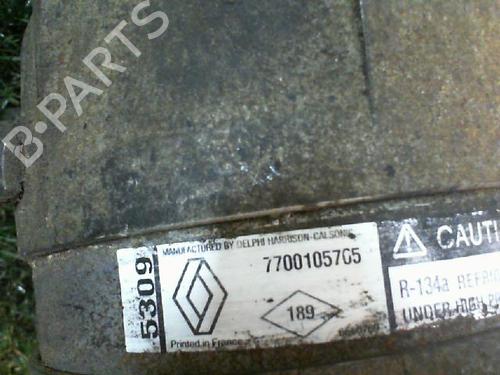 AC compressor RENAULT MEGANE I (BA0/1_) 1.9 dCi (BA05, BA1F) | BP27266543M34 
