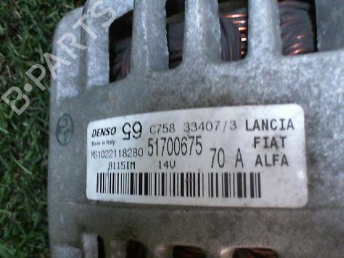 Used Alternator Alternator FIAT 500 (312_) 1.2 (312AXA1A) (69 hp) 21851474 21851474