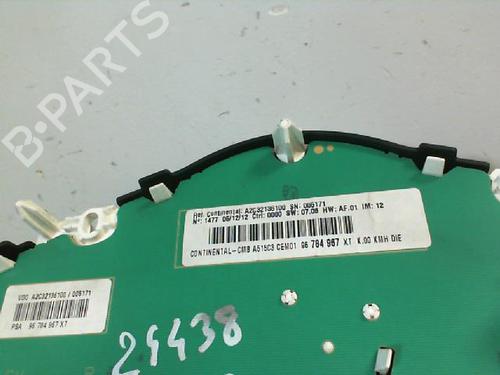 Instrument cluster CITROËN DS3 (SA_) 1.6 HDi 110 | BP30097064C47