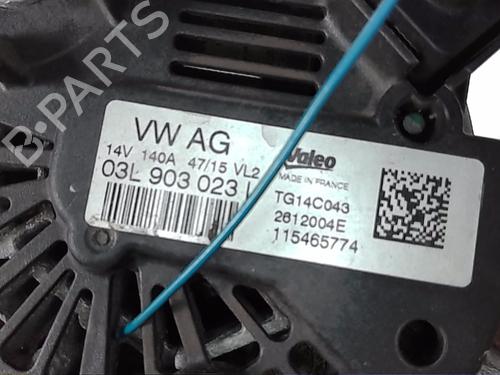Alternator VW GOLF VII (5G1, BQ1, BE1, BE2) 1.6 TDI | BP30085624M7