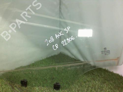 Used Front left door window PEUGEOT 208 I (CA_, CC_) 1.2 VTI 82 (82 hp) 21855749