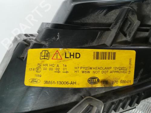 Left headlight FORD FOCUS C-MAX (DM2) 1.6 TDCi | BP21851337C28 