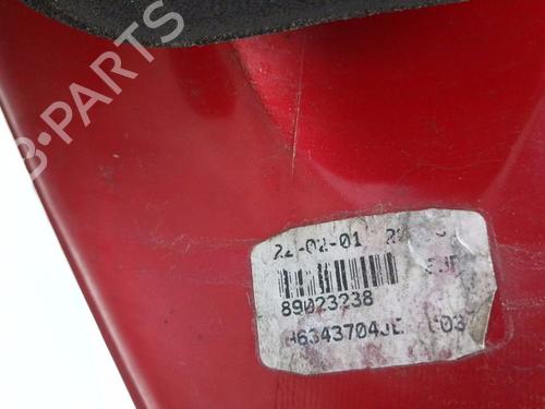 Left taillight PEUGEOT 307 (3A/C) 1.6 16V | BP31041596C34 