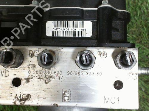 ABS pump PEUGEOT 3008 I MPV (0U_) 1.6 HDi | BP20879237M43 